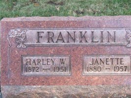 Janette McKINLEY FRANKLIN