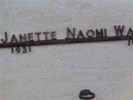 Janette Naomi Walker