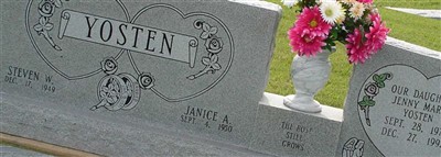 Janice A. Hellinger Yosten Janice A. Hellinger Yosten