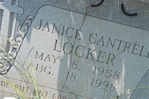 Janice Cantrell Locker