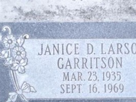 Janice D Larson Garritson