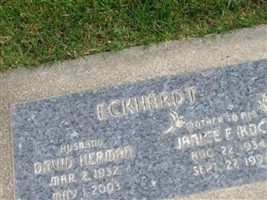 Janice E. Koch Eckhardt Janice E. Koch Eckhardt