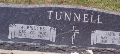 Janie Belle McPhail Tunnell Janie Belle McPhail Tunnell
