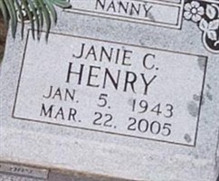 Janie Carolyn Robison Henry