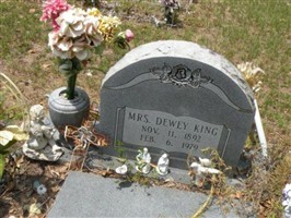 Janie Frances Johns Roberson "Mrs. Dewey" Stuckey King