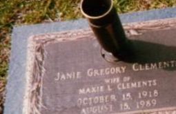 Janie Gregory Clements Janie Gregory Clements
