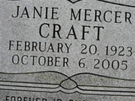 Janie Louise Mercer Craft