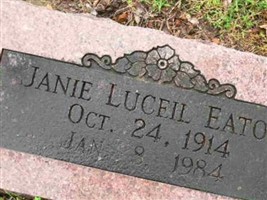 Janie Luceil Eaton Janie Luceil Eaton