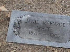 Janie McEnroe White