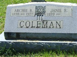 Janie R Coleman