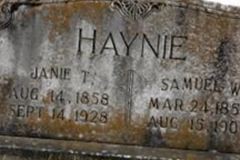 Janie T Haynie