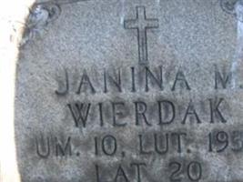 Janina M Wierdak