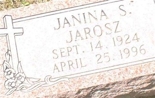 Janina S. Jarosz Janina S. Jarosz