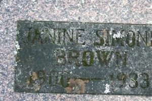 Janine Simone Brown Janine Simone Brown