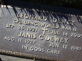 Janis C Dewey