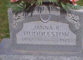 Janna Rae "Fannie" Baser Huddleston