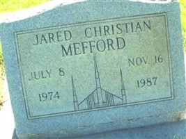 Jared Christian Mefford Jared Christian Mefford