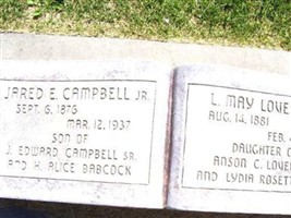 Jared Edward Campbell, Jr Jared Edward Campbell, Jr