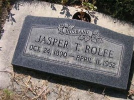Jasper Talman Rolfe Jasper Talman Rolfe