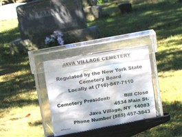 Java Village Cemetery Java Village Cemetery