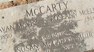 Javan McVey McCarty Javan McVey McCarty