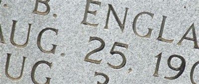 J. B. England J. B. England