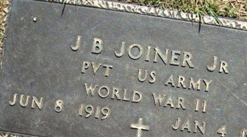 J B Joiner, Jr J B Joiner, Jr