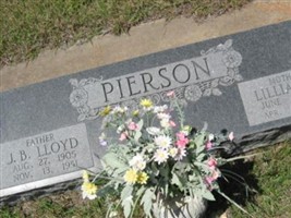 J B Lloyd Pierson J B Lloyd Pierson