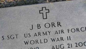 J B Orr