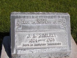J E Simerly J E Simerly