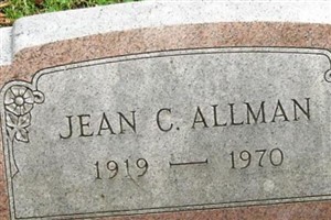Jean C Allman Jean C Allman