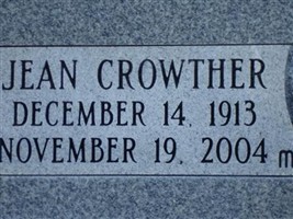 Jean Crowther Ivory Jean Crowther Ivory