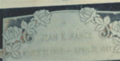 Jean Elizabeth Gordon Nance