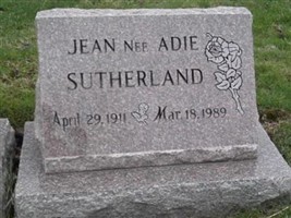 Jean (Elsie Jane) Adie Sutherland