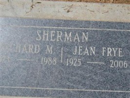 Jean Frye Sherman