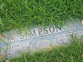 Jean Moorehead Simpson Jean Moorehead Simpson