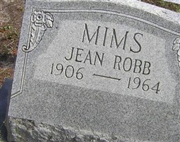 Jean Robb Mims Jean Robb Mims