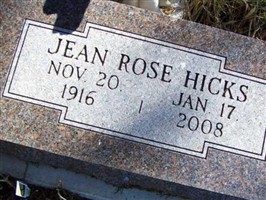 Jean Rose Hicks Jean Rose Hicks