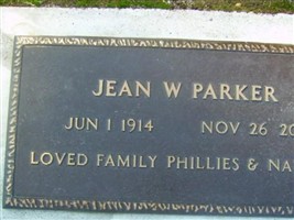 Jean W. Parker Jean W. Parker