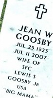 Jean Wesley Goosby Jean Wesley Goosby