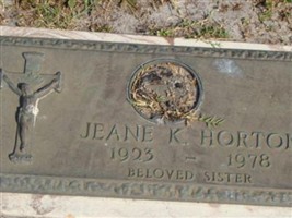 Jeane K Horton Jeane K Horton