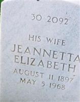 Jeanetta Elizabeth "Nettie" Finch Mead