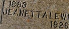 Jeanetta Lewis Jeanetta Lewis