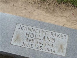 Jeanette Baker Holland