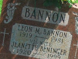Jeanette Beninger Bannon Jeanette Beninger Bannon