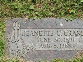 Jeanette C Craney