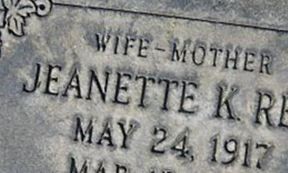 Jeanette K Repp Jeanette K Repp