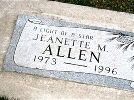 Jeanette M. Allen Jeanette M. Allen