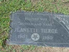 Jeanette Shafer Tierce Jeanette Shafer Tierce
