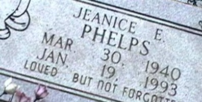 Jeanice Elline Tillery Phelps